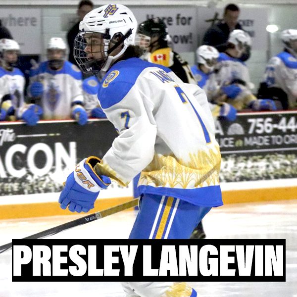New Player Profiles Presley Langevin